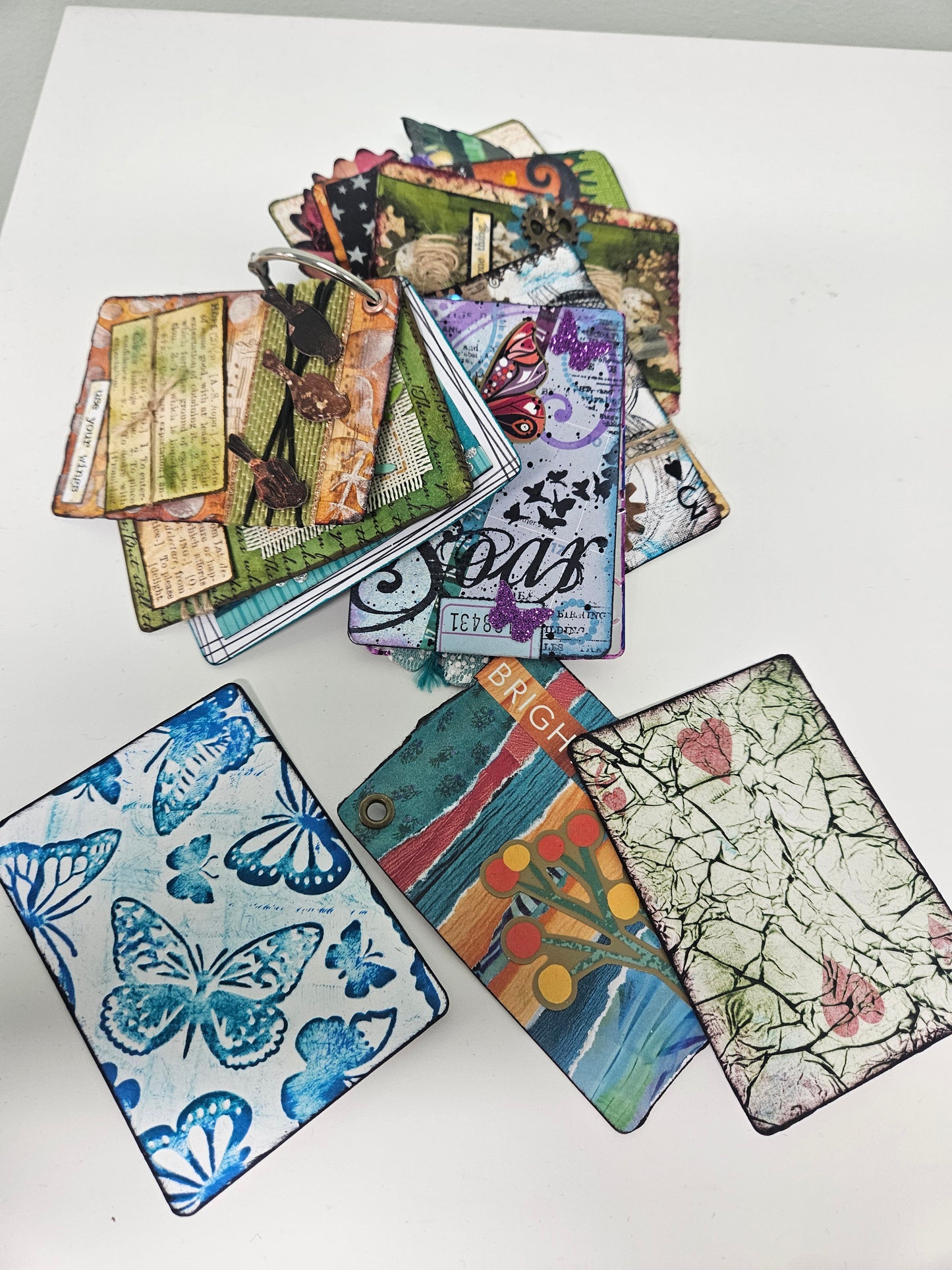 The Shuffle & Spark Squad Mixed Media Workshop