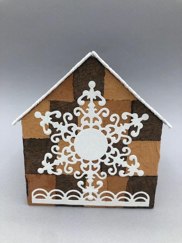 Gingerbread House Home-Decor and/or Holiday House Stocking Holder