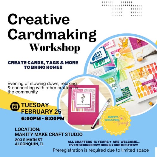 Creative Cardmaking Workshop