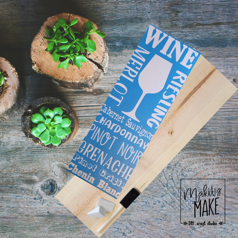 Wine Subway Wood Project Kit
