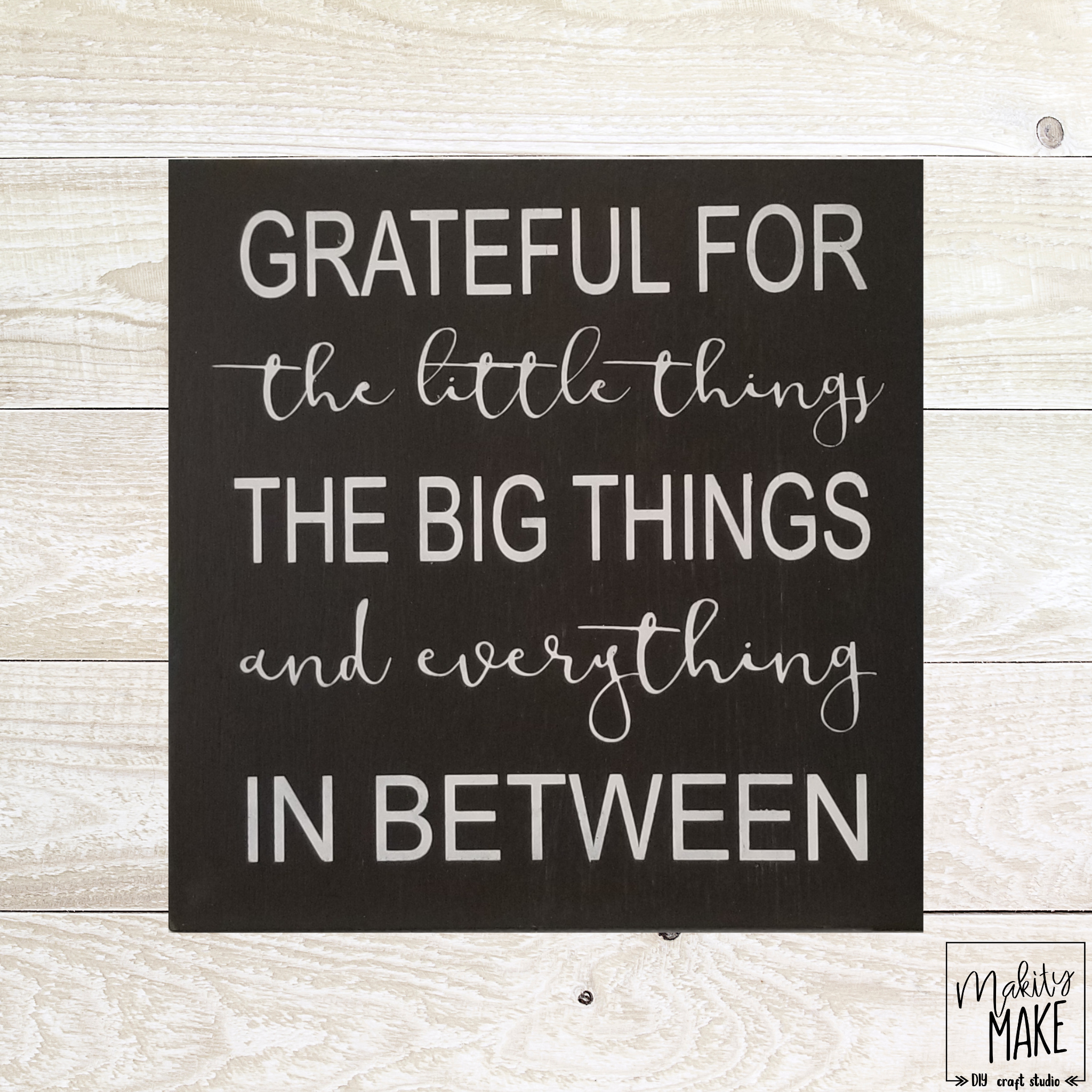 Grateful for Little Things